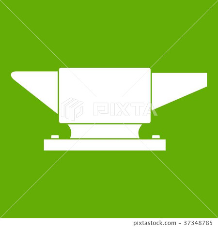 Anvil icon green 37348785