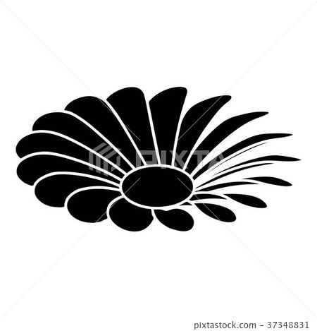 Love flower icon, simple black style Love flower icon, simple black style 37348831