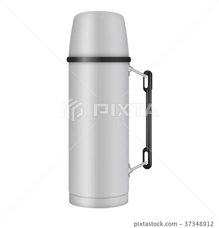 Thermos jug mockup, realistic style 37348912