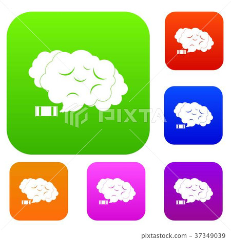 Tear gas set color collection 37349039