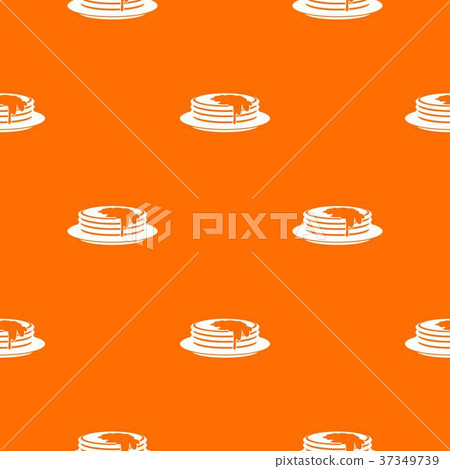 Pancakes pattern seamless Pancakes pattern seamless 37349739