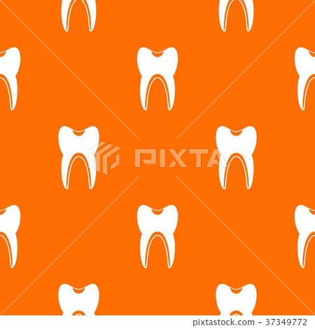 Tooth pattern seamless - Stock Illustration [37349772] - PIXTA