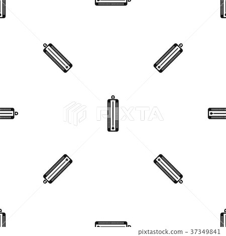 Thermometer indicates low temperature pattern seamless black Thermometer indicates low temperature pattern seamless black 37349841