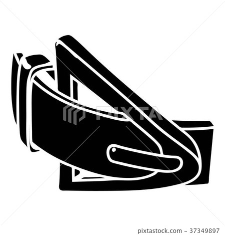 Fashion belt icon, simple style - Stock Illustration [37349897] - PIXTA