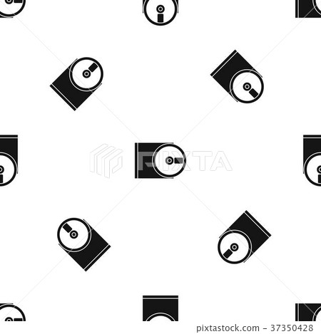 DVD drive open pattern seamless black 37350428