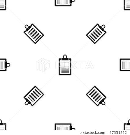 Document plan pattern seamless black 37351232