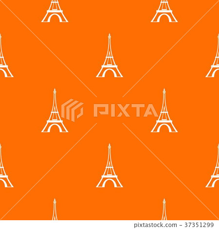 Eiffel tower pattern seamless Eiffel tower pattern seamless 37351299
