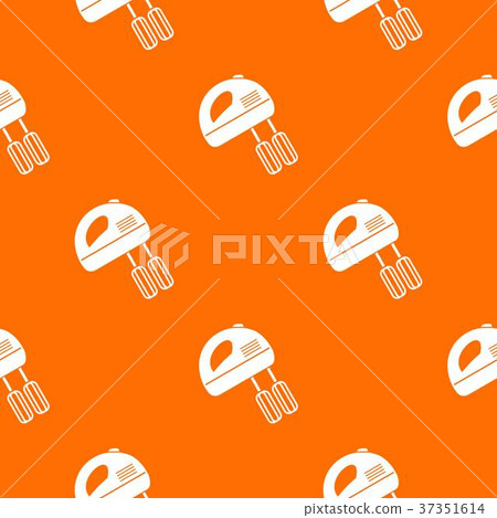 Electric mixer pattern seamless 37351614