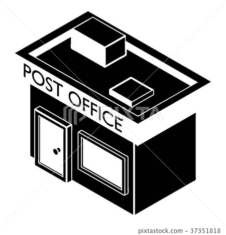 Post office icon, simple style Post office icon, simple style 37351818