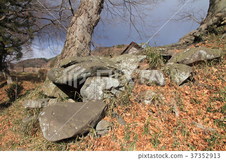 Shimosuwa Aozuka Ancient Tomb Shimosuwa Town, Nagano Prefecture (sidehole type stone chamber) 37352913