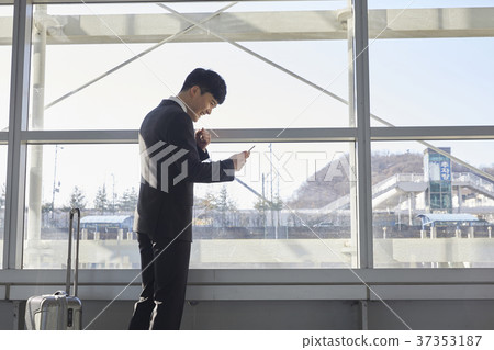 商人，韓國人 37353187