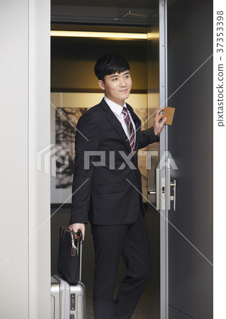 商人，韓國人 37353398