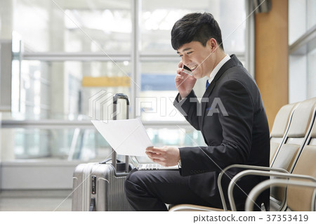 商人，韓國人 37353419