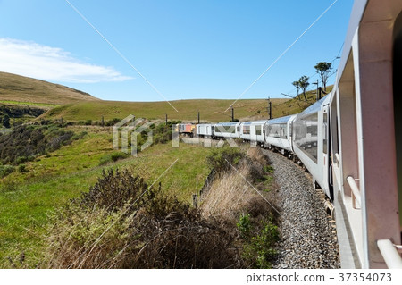 Railroad travel view Railroad travel view 37354073