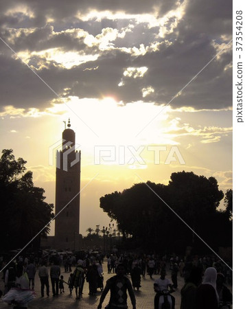 Marrakech at twilight Marrakech at twilight 37354208
