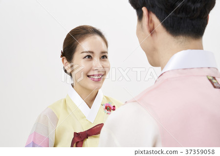 韓服,男人,女人,韓國人 韓服,男人,女人,韓國人 37359058