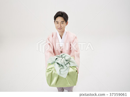 韓服，男，韓國人 37359061