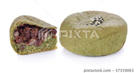 whole wheat green tea with red bean 37359063