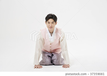 Hanbok, Man, Korean 37359081