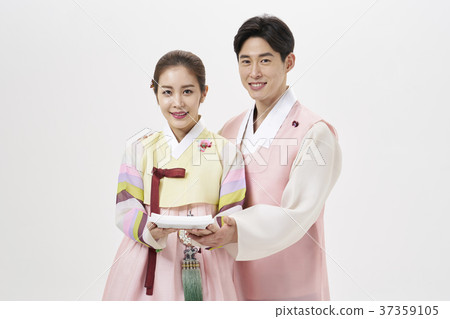 韓服,男人,女人,韓國人 韓服,男人,女人,韓國人 37359105