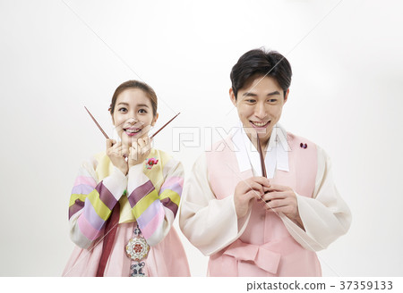 韓服,男人,女人,韓國人 韓服,男人,女人,韓國人 37359133