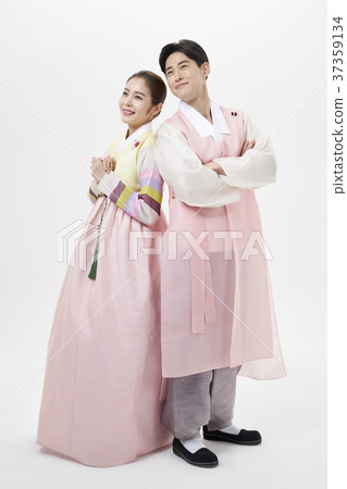 韓服,男人,女人,韓國人 韓服,男人,女人,韓國人 37359134