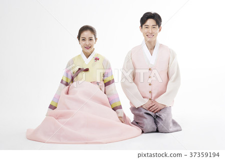 韓服,男人,女人,韓國人 韓服,男人,女人,韓國人 37359194