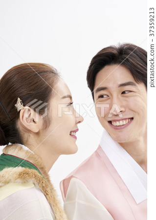 韓服,男人,女人,韓國人 韓服,男人,女人,韓國人 37359213