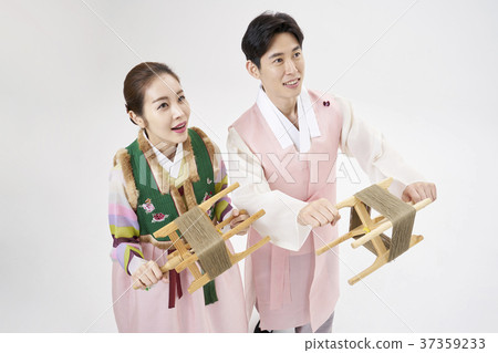 Hanbok, Man, Woman, Korean 37359233