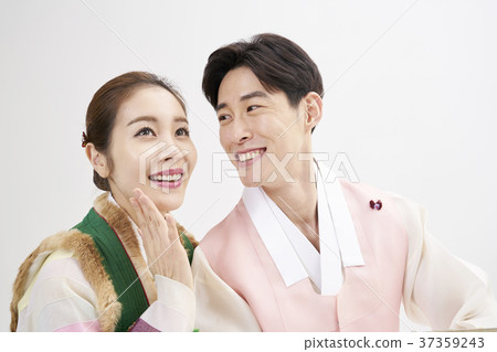 Hanbok, Man, Woman, Korean 37359243