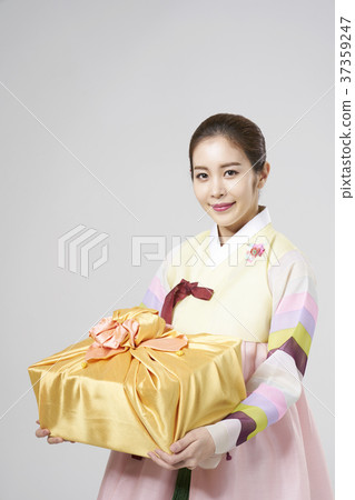 Hanbok, woman, Korean 37359247