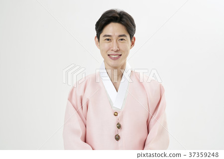 Hanbok, Man, Korean 37359248