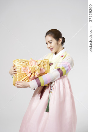 韓服,女,韓國人 韓服,女,韓國人 37359260