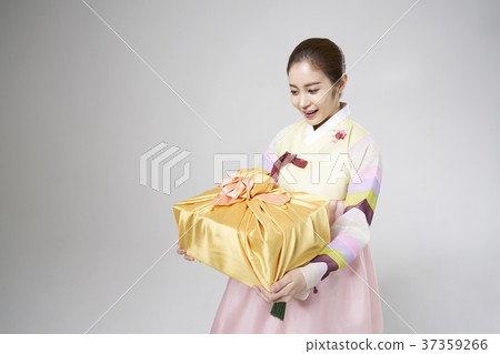 韓服,女,韓國人 韓服,女,韓國人 37359266
