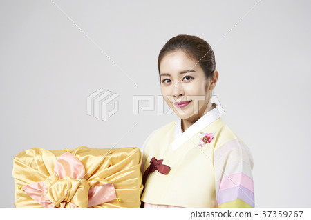 Hanbok, woman, Korean 37359267