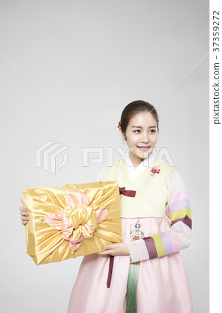 Hanbok, woman, Korean Hanbok, woman, Korean 37359272