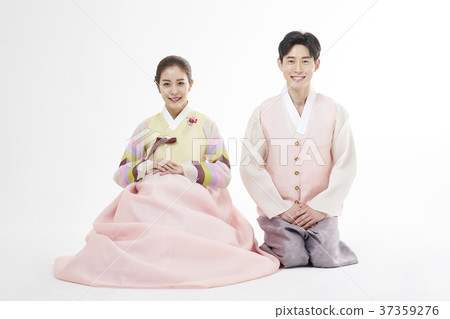 韓服,男人,女人,韓國人 韓服,男人,女人,韓國人 37359276