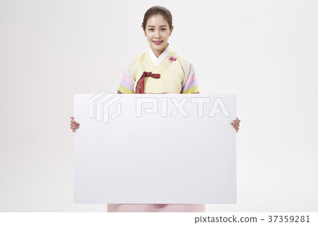 韓服,女,韓國人 韓服,女,韓國人 37359281