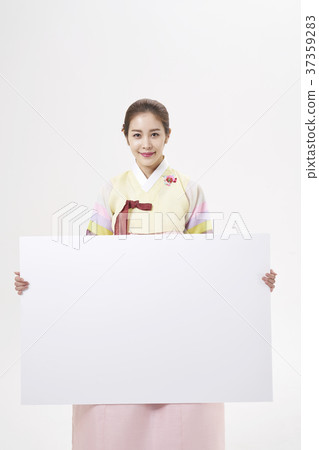韓服,女,韓國人 韓服,女,韓國人 37359283