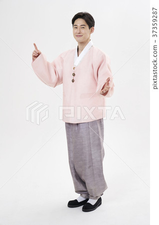 Hanbok, Man, Korean 37359287