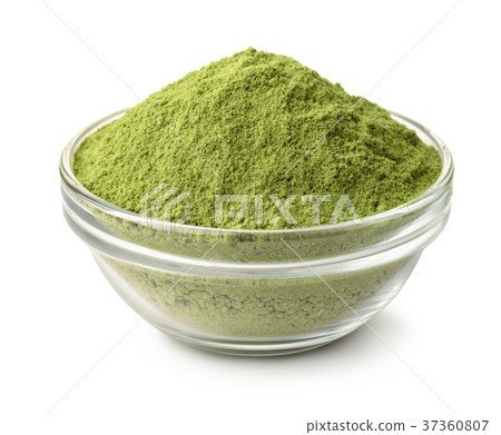 Bowl of henna powder 37360807