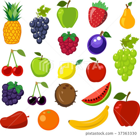 Set of fruit Set of fruit 37363330