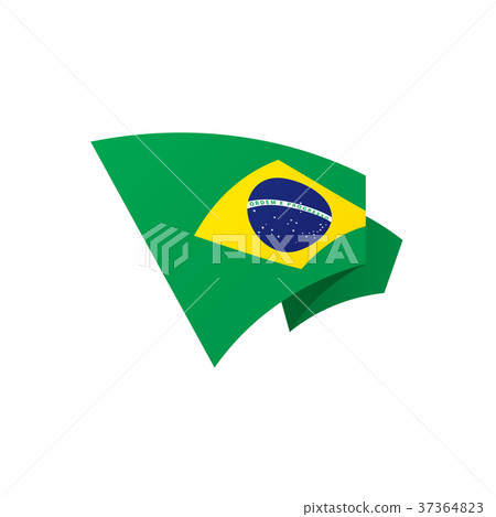 Brazil flag, vector illustration Brazil flag, vector illustration 37364823