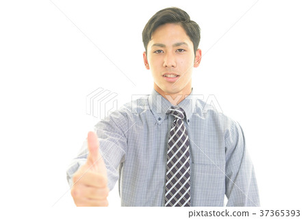 A businessman who is pleased A businessman who is pleased 37365393