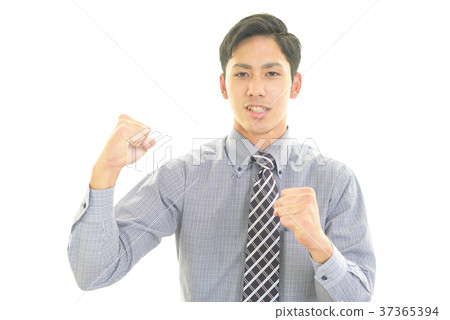 Guts pose businessman Guts pose businessman 37365394