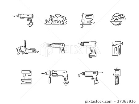 Working tools for construction and repair line Working tools for construction and repair line 37365936