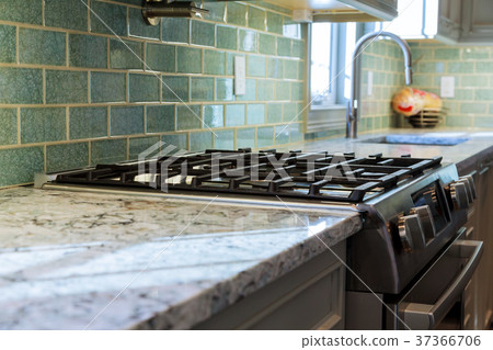 Close up image of the gas stove Close up image of the gas stove 37366706