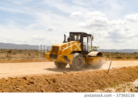 Road Roller Compactor on New Mombasa Road 37368116