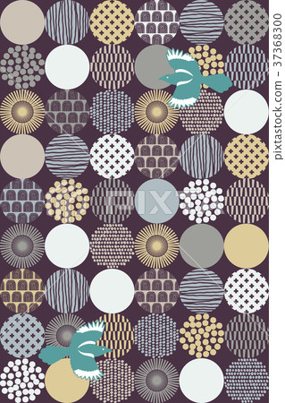 Seamless Nordic pattern 37368300
