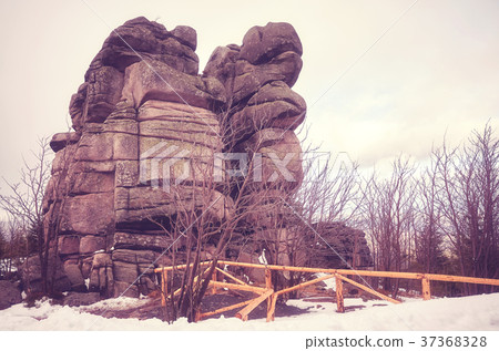 Cuckoo Rocks formation in Karkonosze. Cuckoo Rocks formation in Karkonosze. 37368328